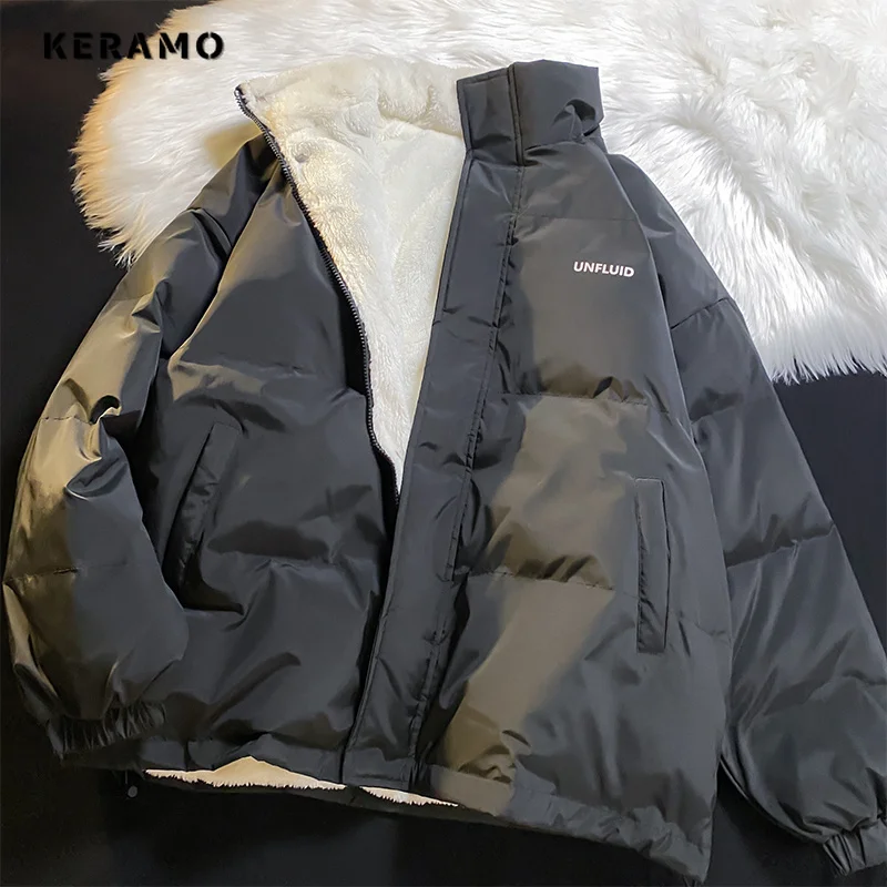 Women Casual Retro Long Sleeve Single Breasted Parkas 2023 Autumn Winter Oversized Outerwear Jacket Fashion Warm Solid Coat