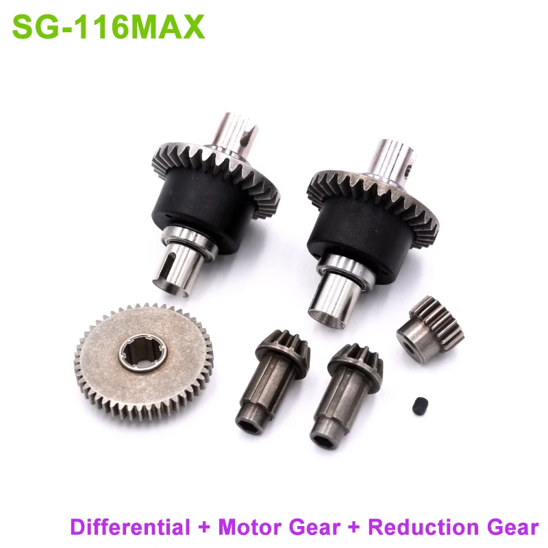SG116MAX SG116PRO RC Auto Onderdelen 1 Upgrade Metalen Aandrijfas Schokdemper Bindmiddel Stuurinrichting OP Accessoires