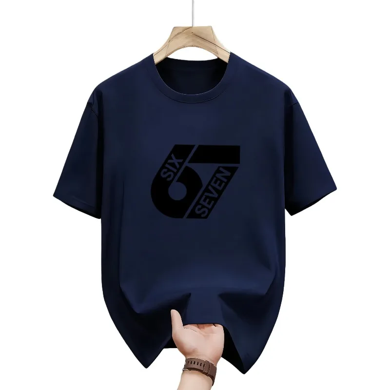 

Men's fashion printed T-shirt 67 with an interesting digital design, a casual and comfortable top