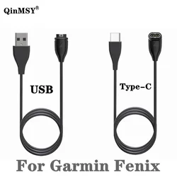 Type-C USB Charging Cable For Garmin Fenix 7 7S 7X 6 6S 6X 5 5X 5S Plus Vivoactive 3 Forerunner 945 935 245 255 Charger Dock