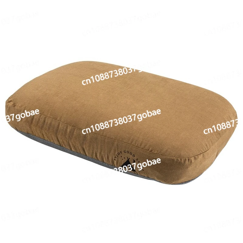 

Outdoor camping travel cervical spine pillow portable lunch break slow rebound memory pillow