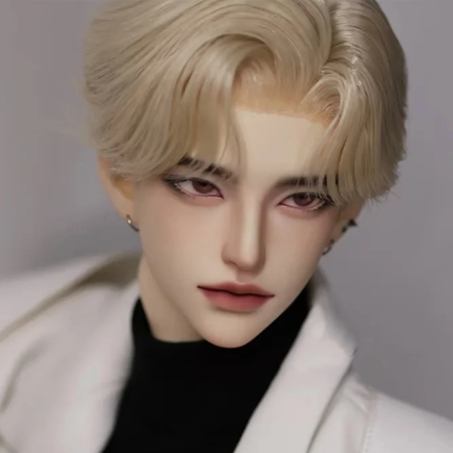 Tus Ball Jointed Doll 1/3 Head Uncle Male Gentle and Cold Expression Unclothed Resin Figure