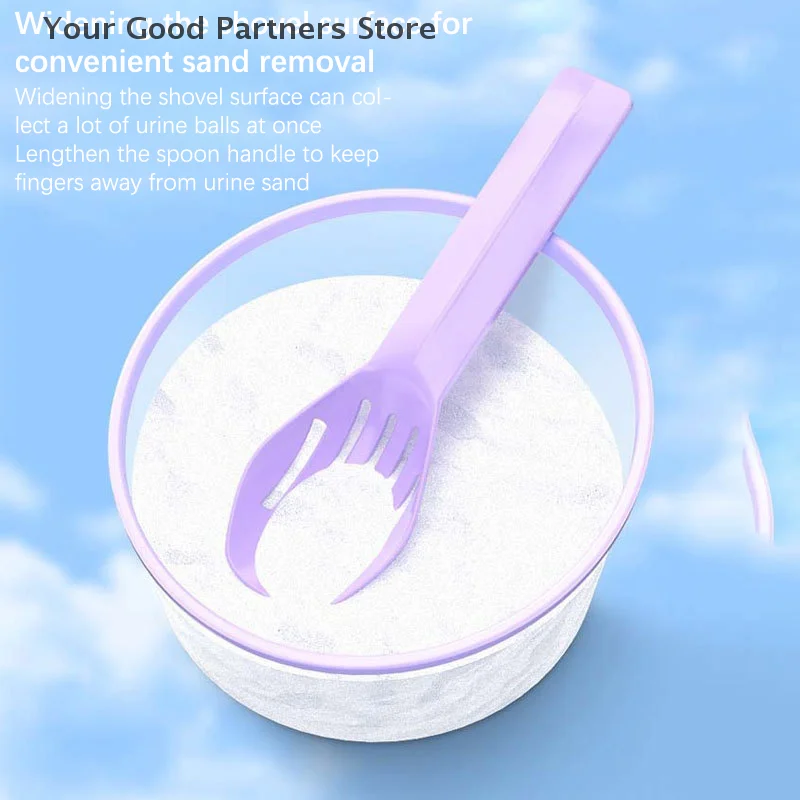 Plastic Litter Scoop Small Hamster Squirrel Small Animal Litter Shovel Toilet Sand Waste Scooper Cleaning Shovel Pet Supplies