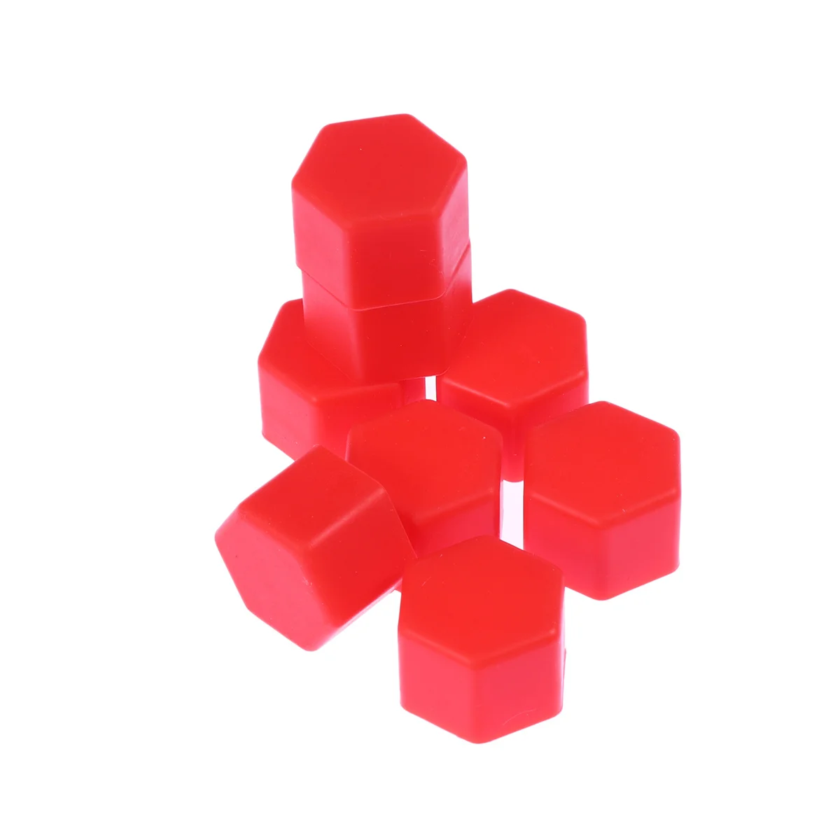 

20Pcs Wheel Bolts Covers Screw Protect Caps 21Mm Red Silicone Rub Resistant Easy Fit Corrosion Protection Decorative Finish