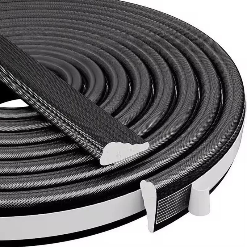 5M New Window Weather Wedge Seal Strip Acoustic Foam Sealing Strip for Door Windows Windproof Soundproof Cotton Seal Gap Filler