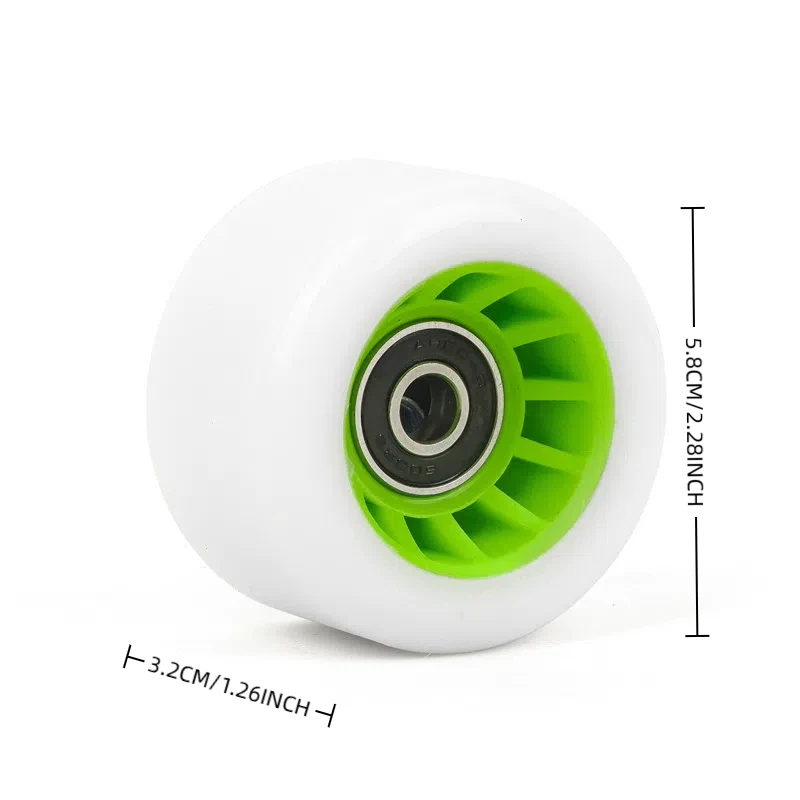 8 عبوات من SzBlaZe 92A عجلات تزلج رباعية الدوارة 58 × 32 مم مع محامل للتزلج على صف مزدوج ملحقات زلاجات رباعية في الهواء الطلق #3