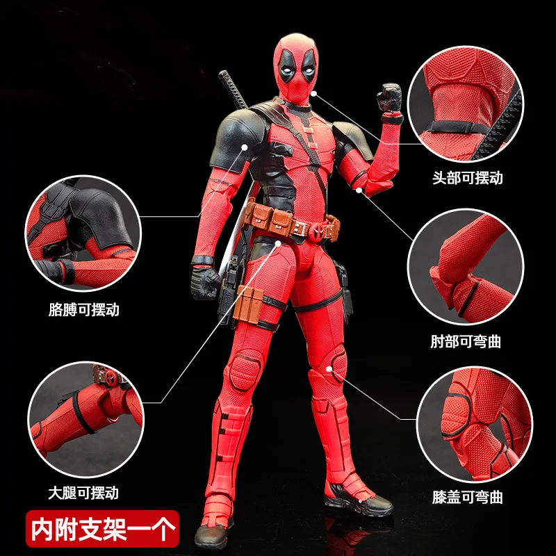 Zd Toys Film 1:10 Deadpool & Wolverine Action Figures Deadpool Boxed Wolverine Collection Adult Action Figures Kids Toy