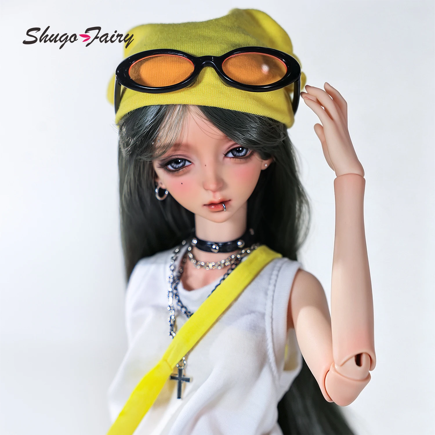 ShugaFairy Vibe B BJD Doll 1/4 Fullset FC Resin Handmade 90s Retro Skatepunk Y2K Street Perfect Birthday Gift Ball Jointed Doll