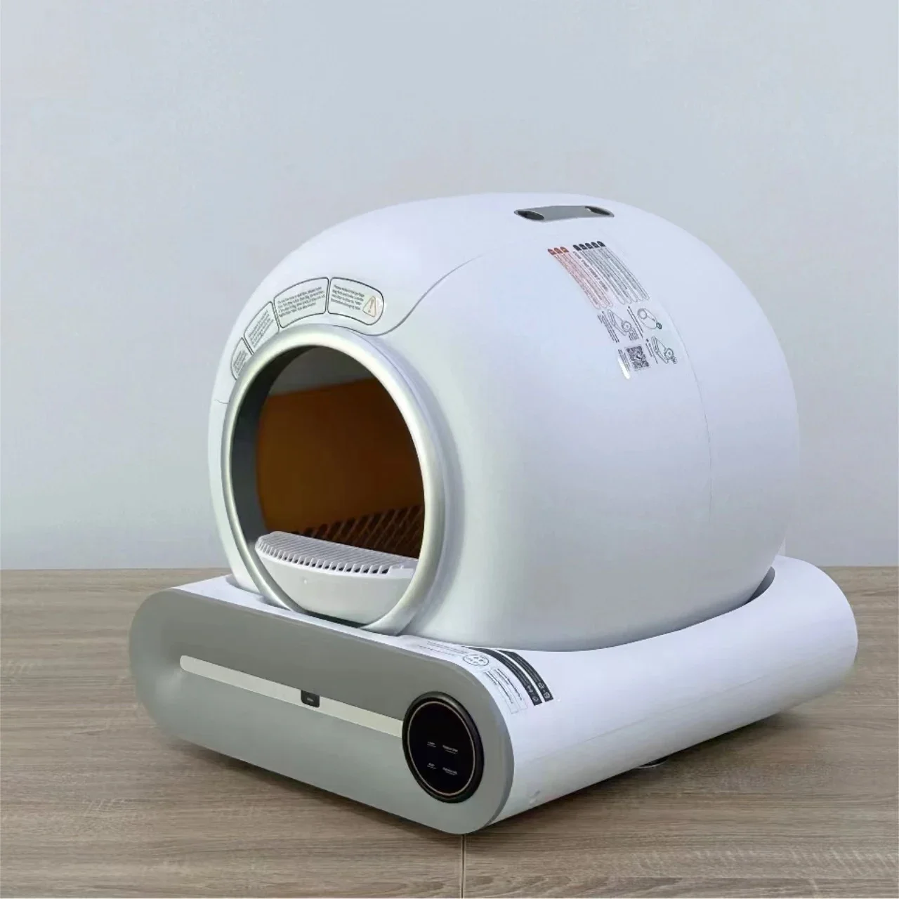 High quality factory price wholesale luxury extra large enclosed electric smart automatic self-cleaning cat litter box