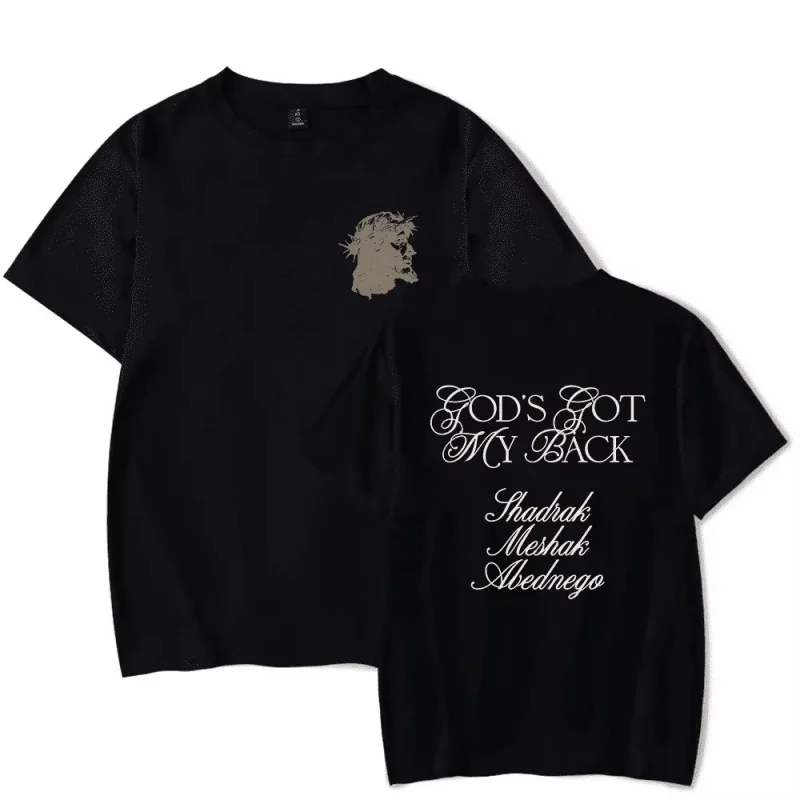 

Футболка с короткими рукавами Brandon Lake God's Got My Back Merch, модный топ унисекс с круглым вырезом