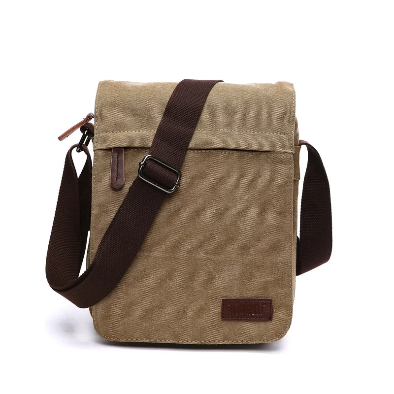 

Casual Canvas Portable Outdoor One Shoulder Crossbody Computer Bag Men