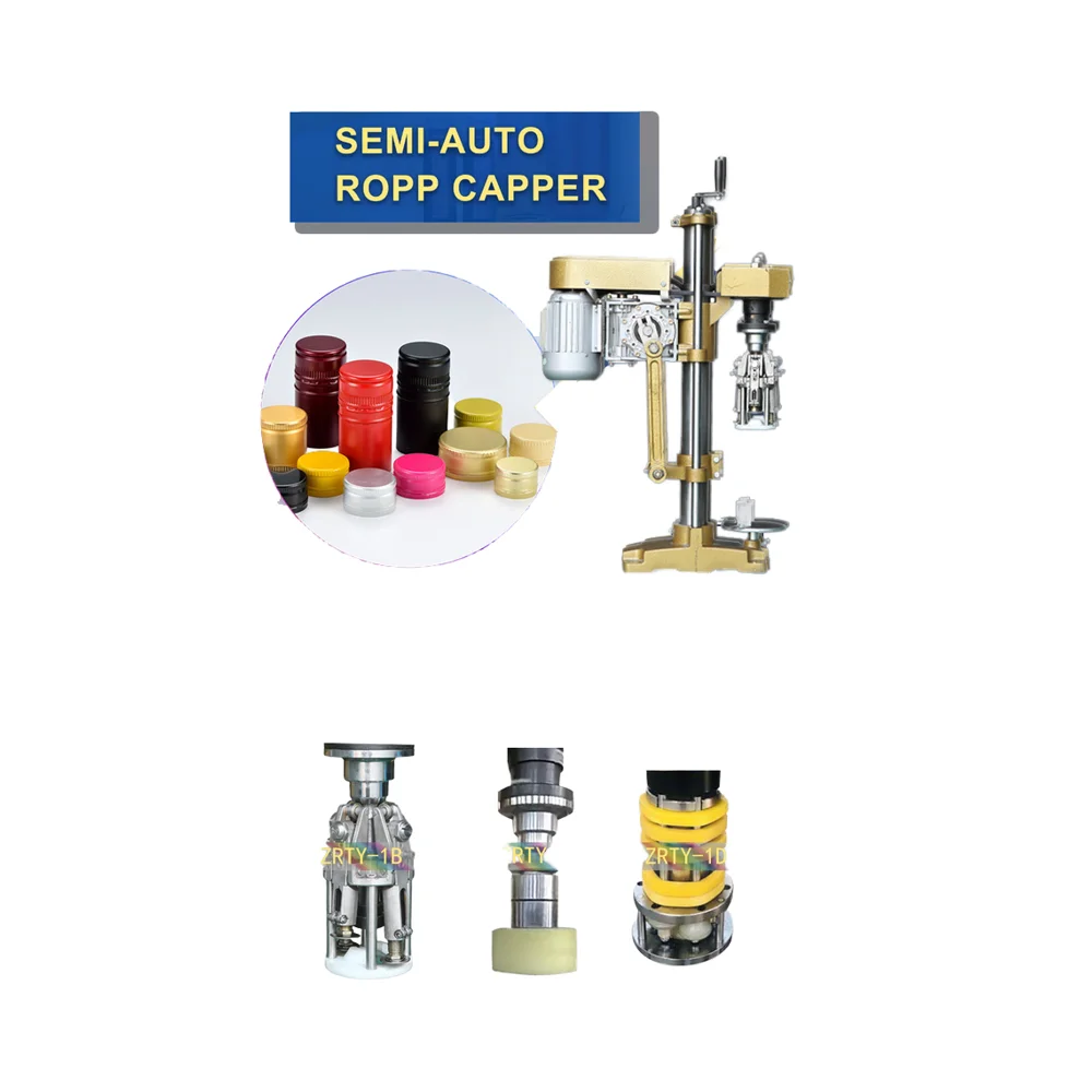 Top-notch Semi Automatic Water Wine Juice Sealing Machine