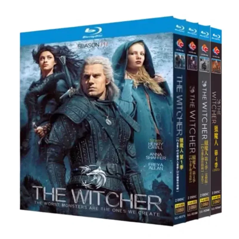 The Hunter Season 1-4 Animation Movie Special Blu-ray High Definition American TV BD Disc CD Box Set
