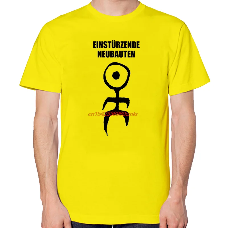 Einsturzende Neubauten Logo Coole Retro Grafik T Shirts Baumwolle Neue Shirts Und T-Shirts Unisex Streetwear Rundhals T-Shirt