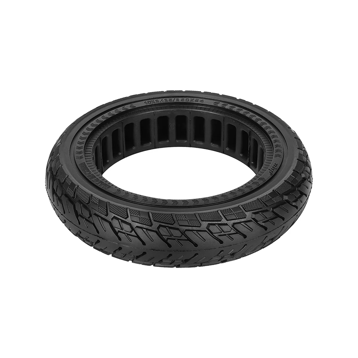 8.5Inch 8.5x2 Off-Road Solid Tire for VSETT 9 9+ ZERO 9 Scooter Wear- Puncture-Proof Tire Parts Black-A68X