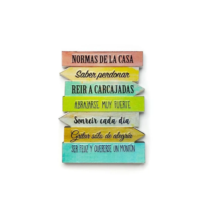 3D Creative Slogan Signs Magnetic Fridge Magnets Travel Souvenir Home Dormitory Door Back Decorations