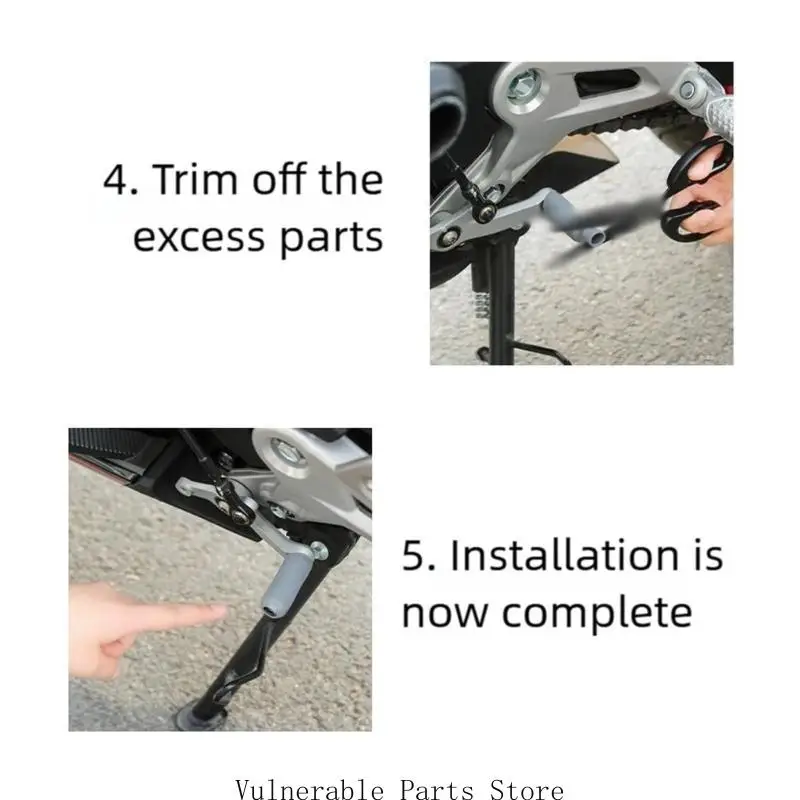 D0UC Motorcycle Shifter Protector Cold Shrink Design Tear Resistant Long Lasting Use