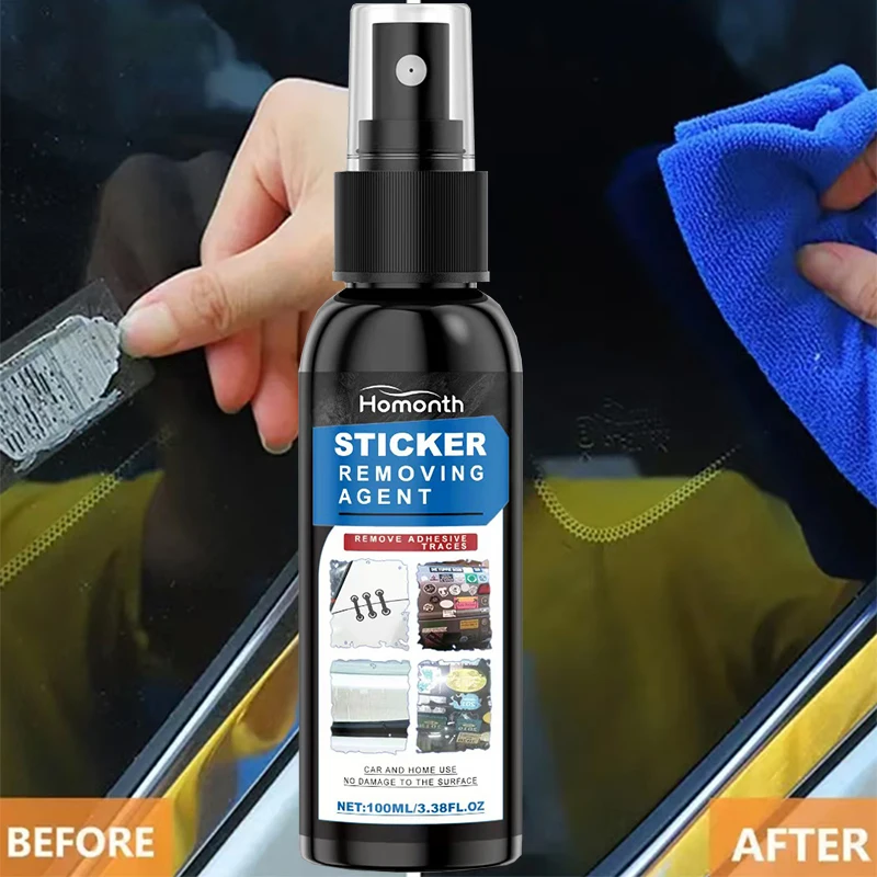 General purpose adhesive remover, Adhesive remover spray, Car sticker glass label cleaner,Car and home use