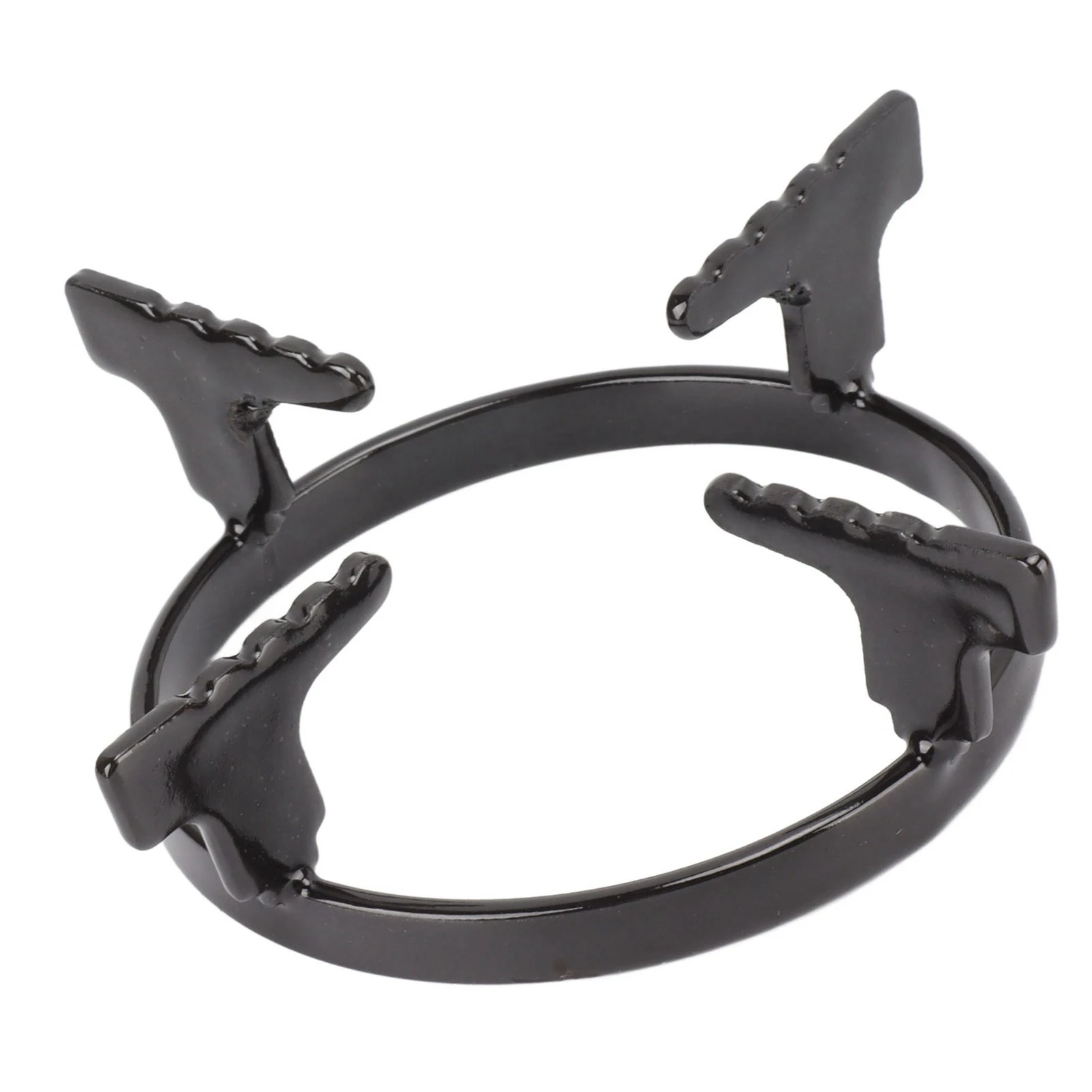 ZK50 Cast Iron Wok Rack Rust Prevention Portable Gas Stove Rack Wok Stand for Kitchen