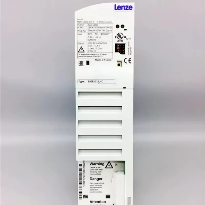 Lenze 8200 Vector Converter E82EV222K4C E82EV222_4C New