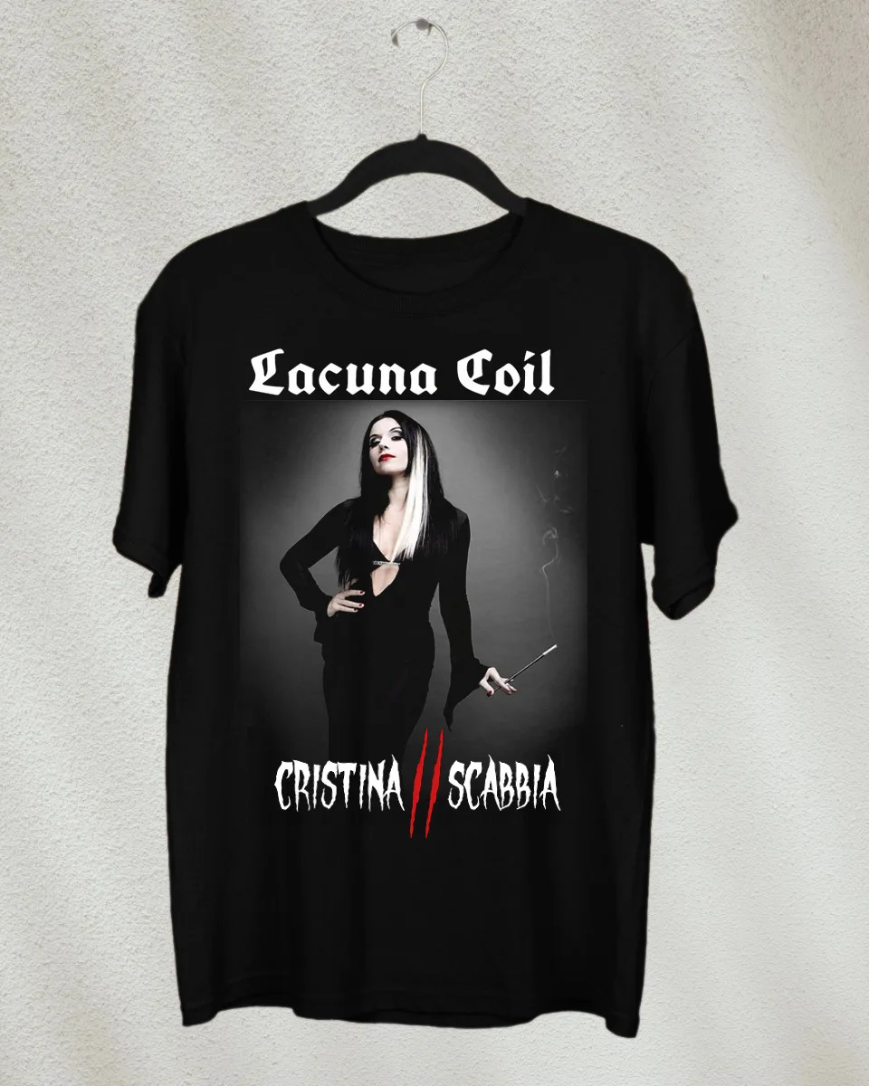 

New Cristina Scabbia Lacuna Coil Album Band Gift For Fan S to 5XL T shirt S5174