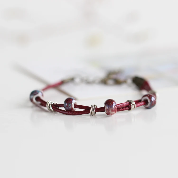 simple ceramic baeds bracelet  Jewelry for women Dropshipping #1349