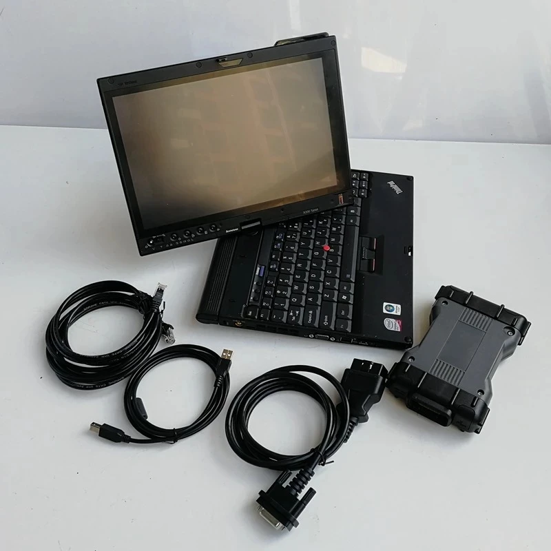 90% New Laptop X220T (i5 4g) + MB Star C6 VCI Wifi Connect OBD2 Diagnosis Scanner CAN DOIP Protocol 06/2024 Software Version