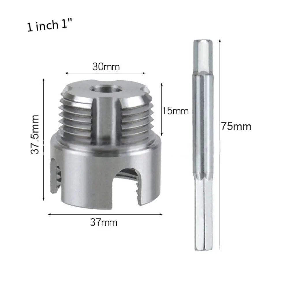 DIY Pipe Threading Tool Set for Internal and External Use Suitable for Home Repairs and Outdoor Plumbing Projects