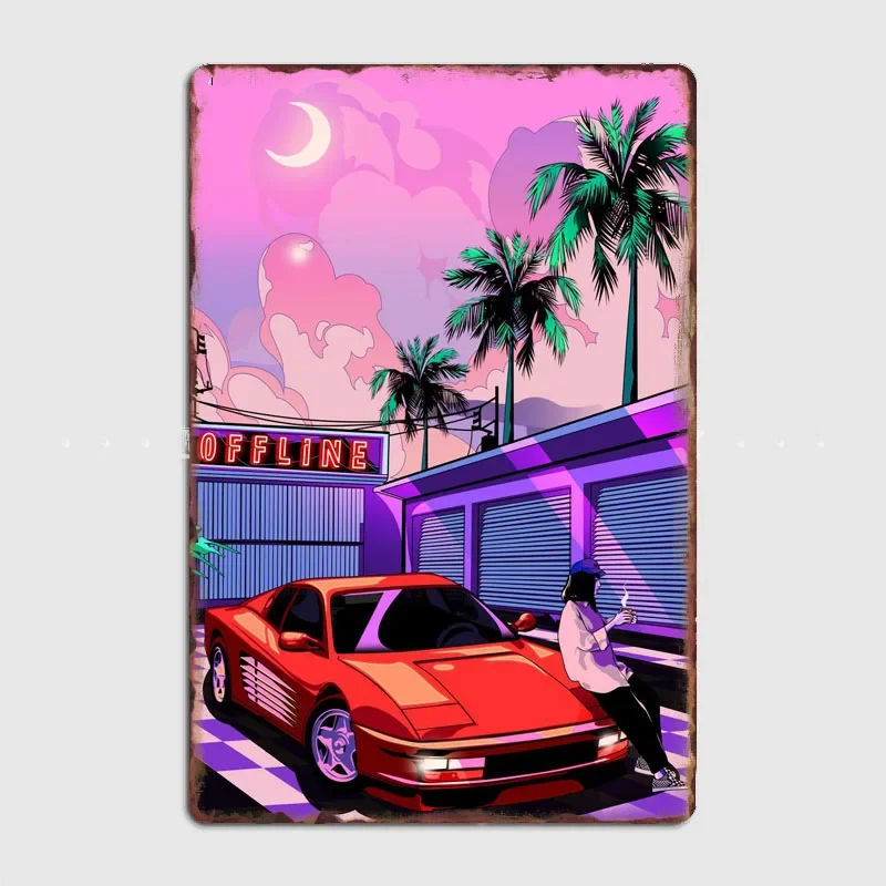 

Dreamy Ride SIgn Poster Metal Plaque Poster Custom Garage Club Wall Pub Plaque Tin Sign Poster Vintage Home Room Decor