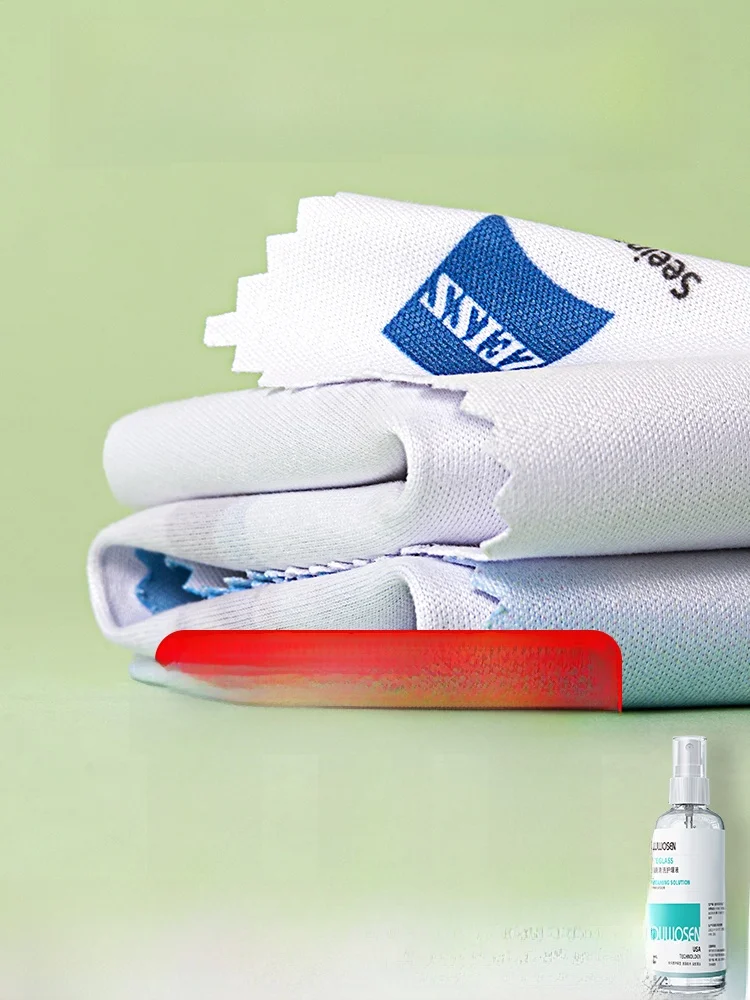 Zeiss Professional Cleaning Lens Cloth Soft Damage-Free for Glasses Mobile Phone High-End Lens Eye Test Cloth Fiber Duster
