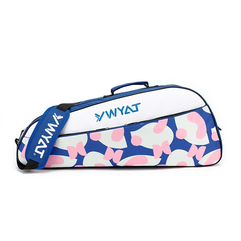 Outdoor Waterproof Badminton Bag Racket Sports Bag For Men Or Women Large Capacity Tennis Racket Bag with Shoes Compartments