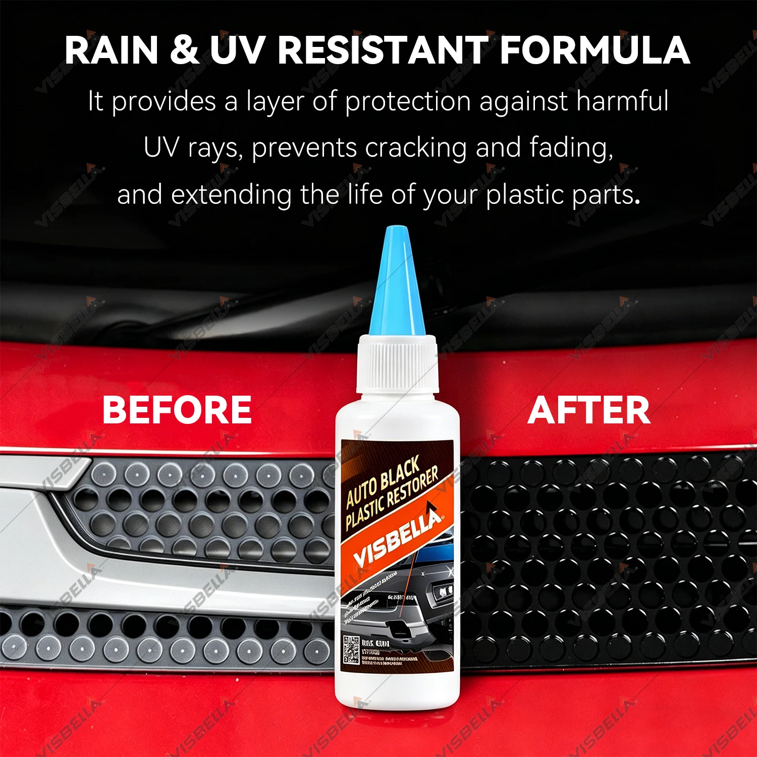 Revitalisant Noir Anti-UV pour - Trim Restorer Plastic avis et prix