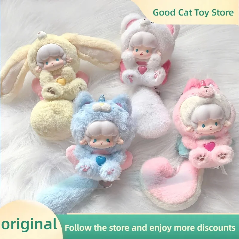 

Новая оригинальная катящаяся овца, Союз животных, милая серия, модная игровая слепая коробка, большой хвост, милый кулон, аксессуары для домашнего декора, подарки, игрушка