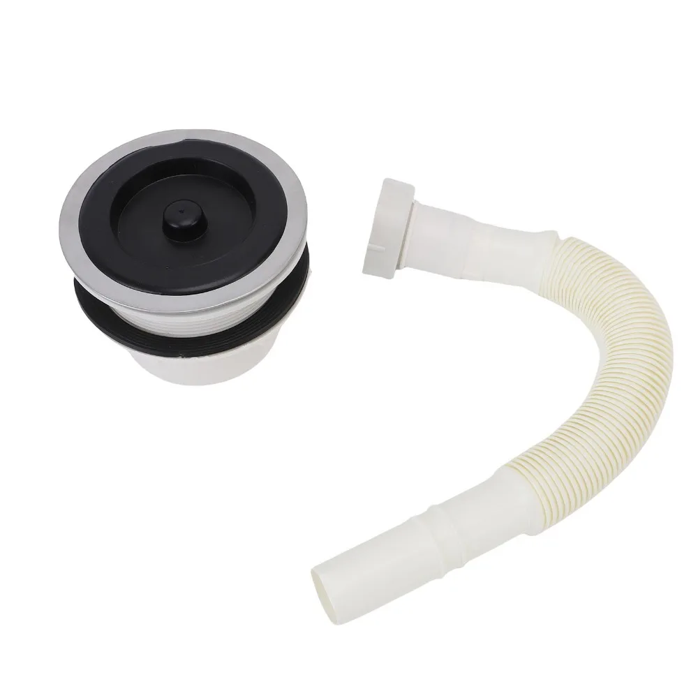 

Easy Installation Hair Salon Shampoo Basin Drain Plug Kit Professional Plastic Salon Drain Plug Kit Efficient