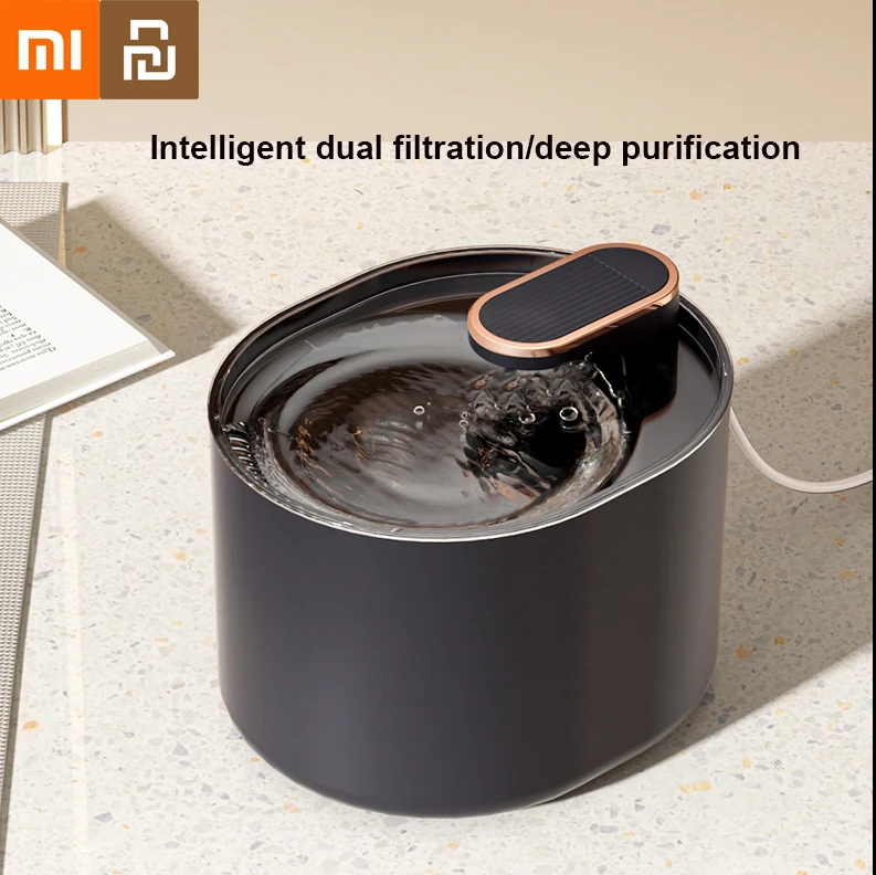 

Xiaomi Youpin Pet Fountain Auto Loop Filtering Drinker With Sensor Faucet Cat Dog Water Dispenser Large Capacity Pets Fountain