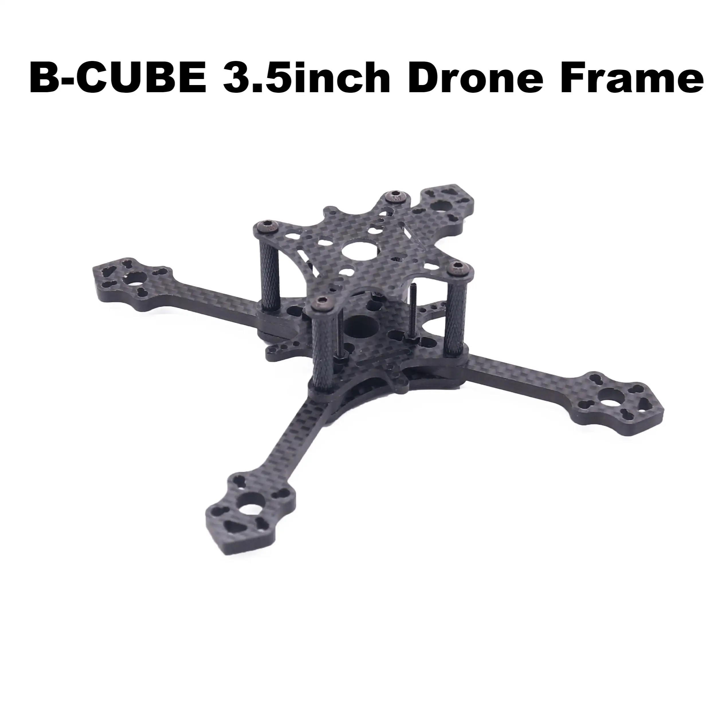 B-CUBE 3,5 Zoll FPVDrone Rahmen Kit Kohlefaser Racing Drone Quadcopter Freestyle INAV Beatflight F722Ardupilot PX4Flight Control