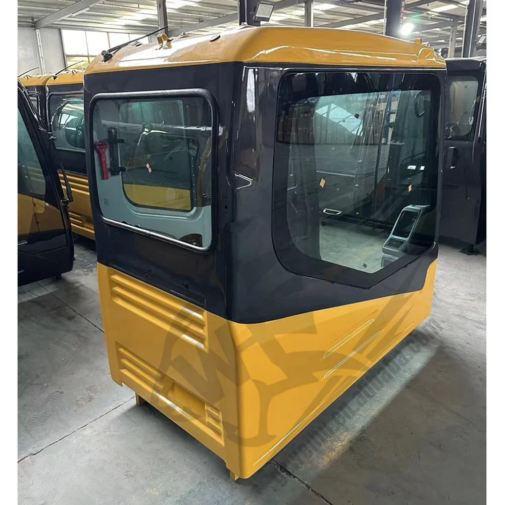 Pc200-7 excavator cab heavy duty long durability pc200-7 excavator cabin for komatsu excavator cabin