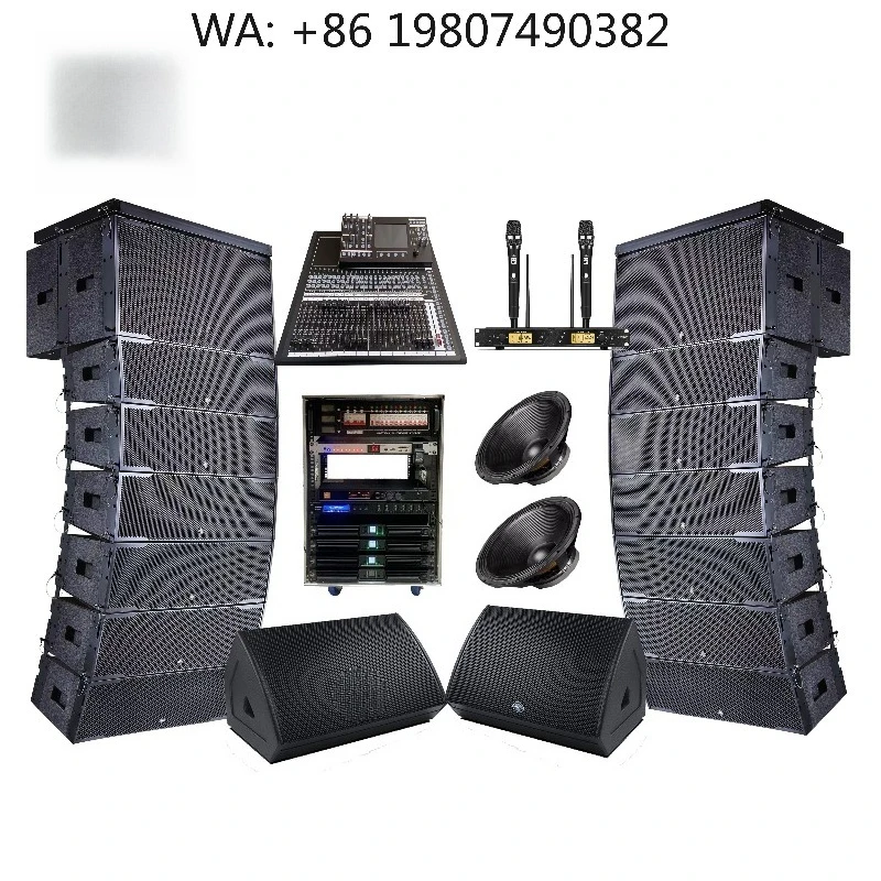 New Design Active Line Array System Professional Stage Show Outdoor Hotel Conference Hall Audio Speaker