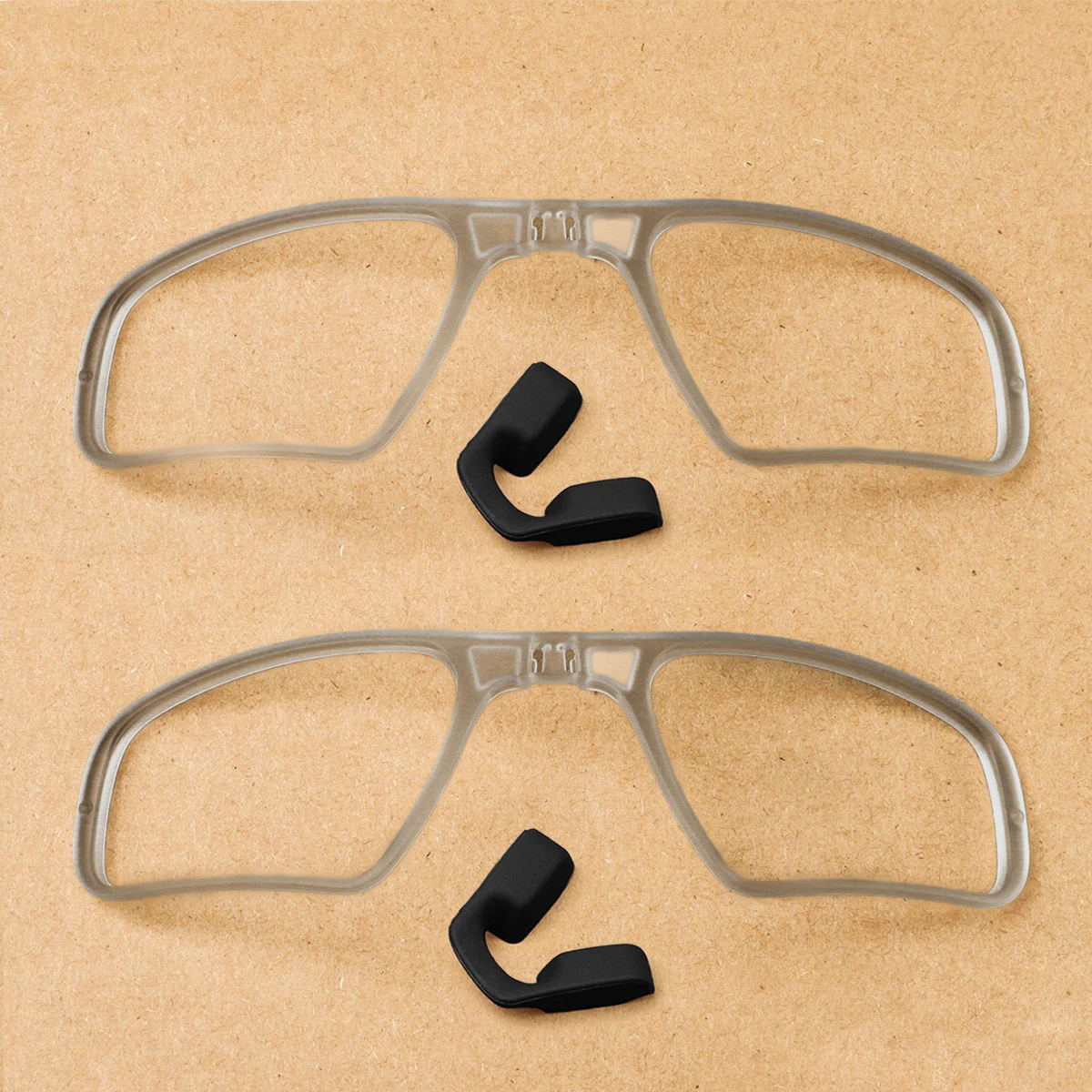 

Rx Insert Clip-On Lens Carrier With Nose Pad for Oakley Sutro OO9406 OO9406A OO9462 Sunglass Frame
