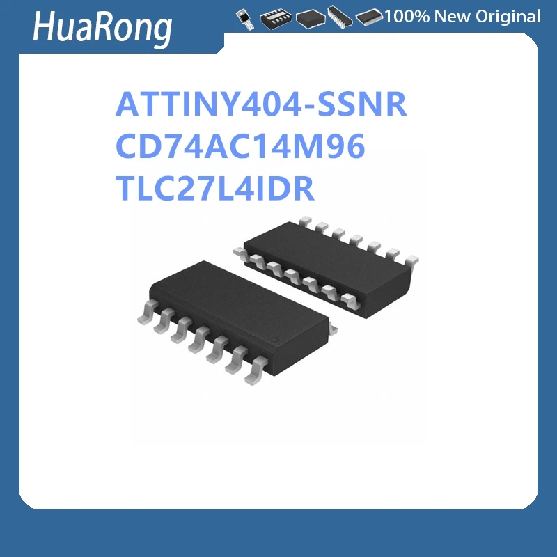 10Pcs/Lot ATTINY404-SSNR ATTINY404SSNR ATTINY404S ATTINY404 CD74AC14M96 AC14M TLC27L4IDR TLC27L4I TLC27L41