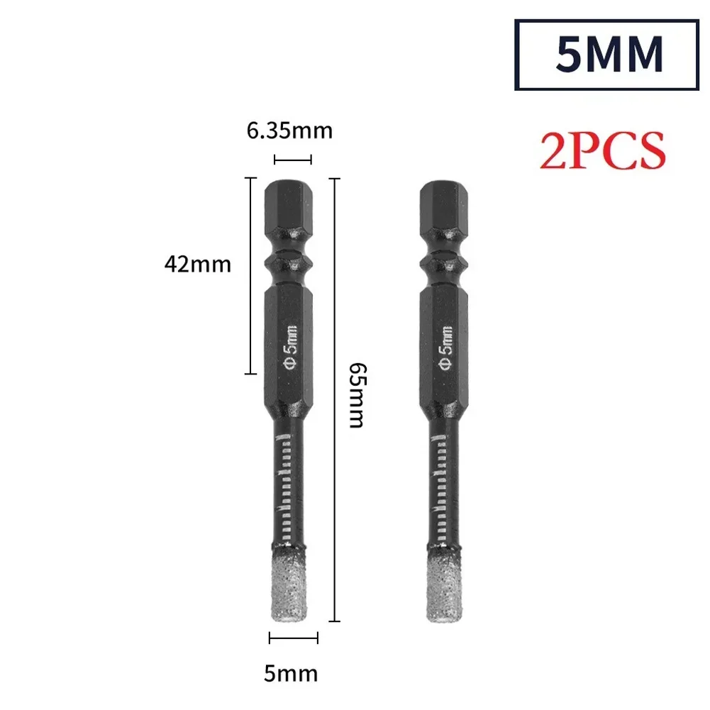 

Brand New High Quality Drill Bit 5 -16mm Marble Ceramic Tile 5/6/8/10/12/14/16mm Cutter For Diamond Length 10mm