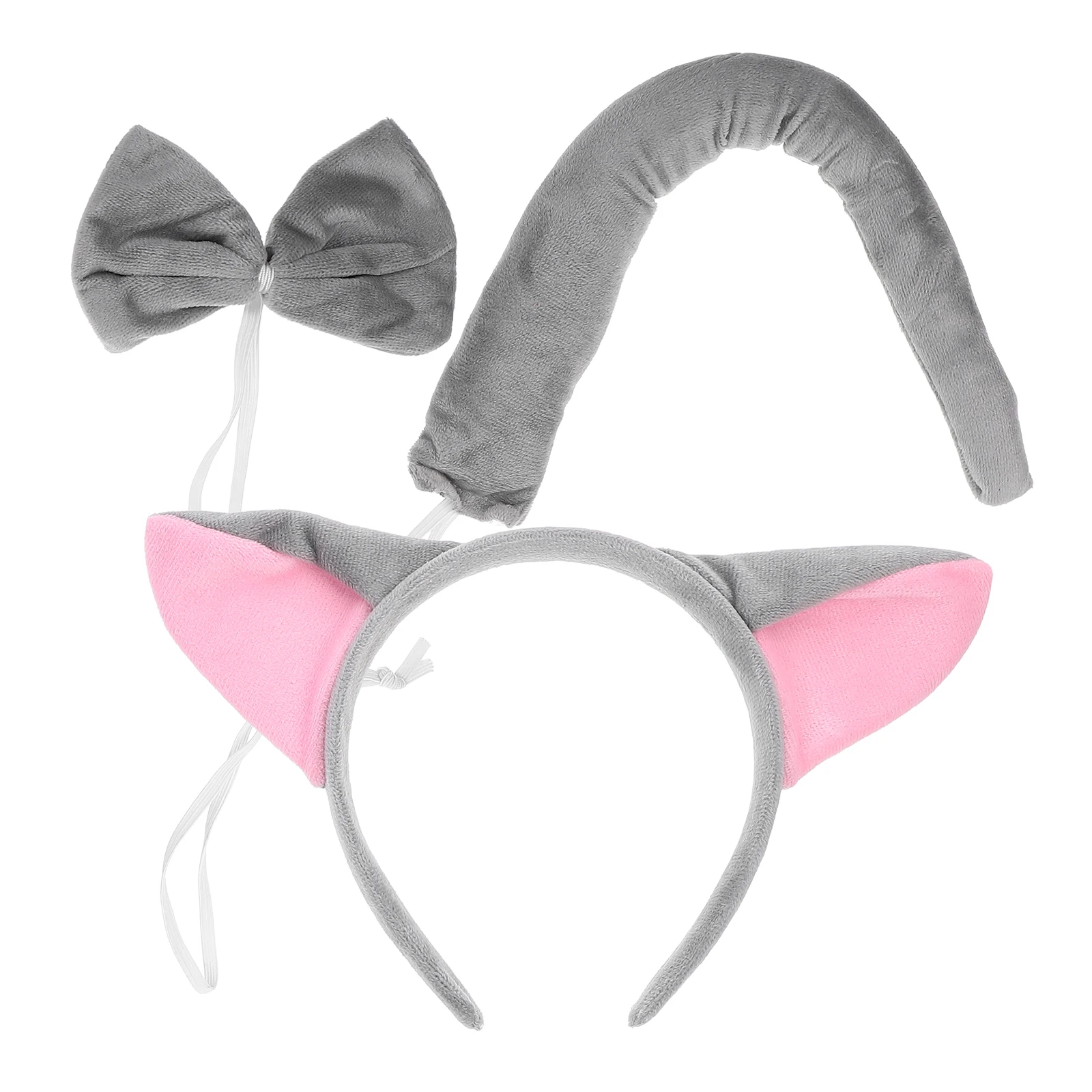 

1 set Lovely Fox Ears Headband Kids Costume Cosplay Party Supplies Animal Accessory Halloween Stage Performance Set Cartoon