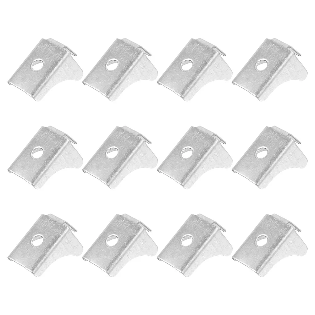 12 Pcs File Cabinet Accessories Shelf Brackets Shelving Clips Supports Hardware Partition