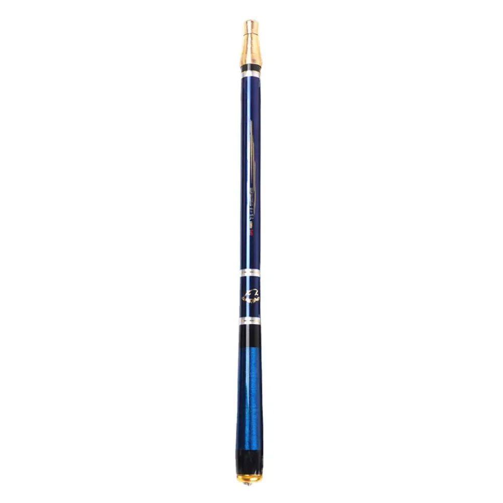 Adjustable Positioning Length Carbon Fishing Rod Telescopic 3.6M to 7.2M Ultra Light Hard Carbon Pole for Stream Fishing Travel
