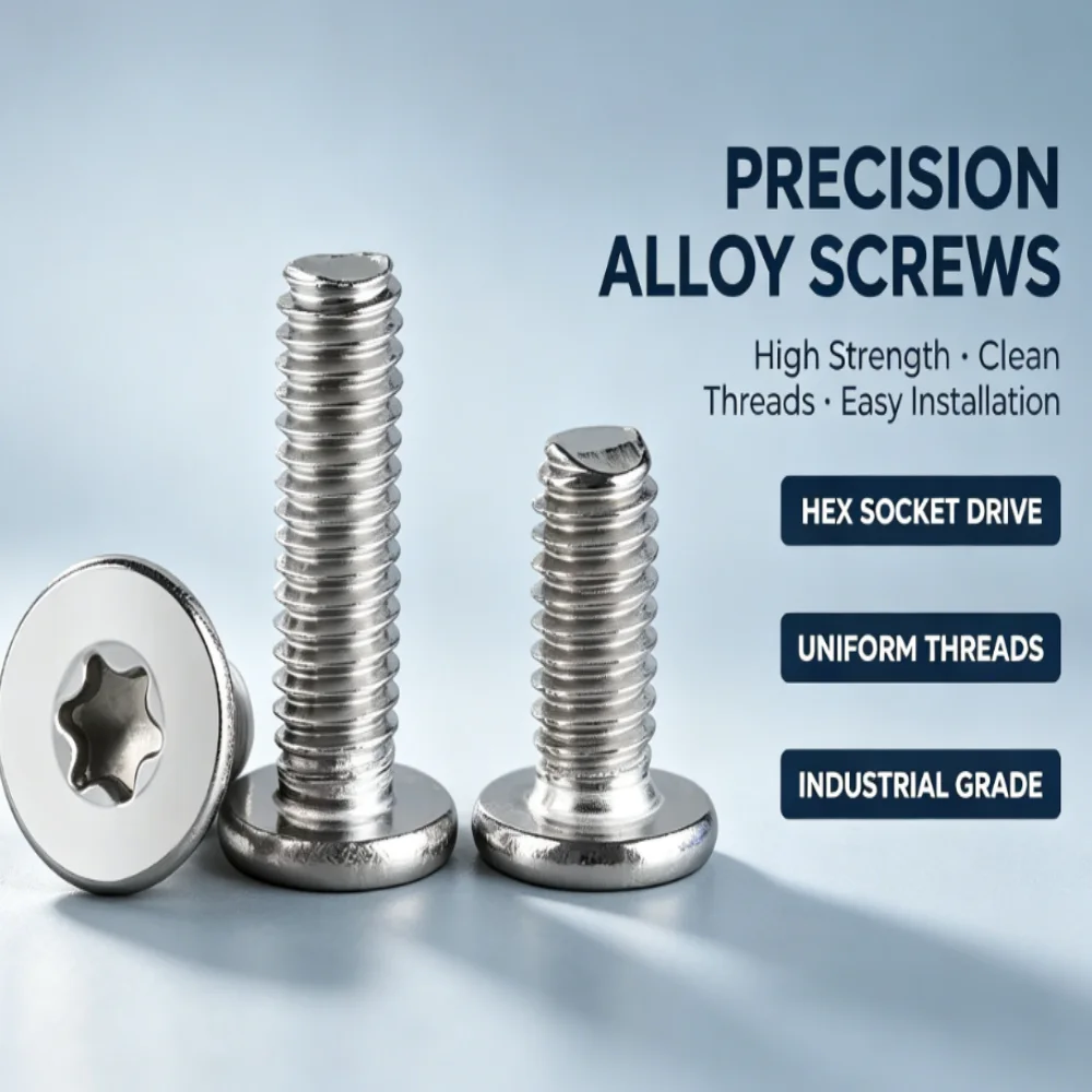 M1.6 M2 M2.5 M3 M4304 A2-70 Stainless Steel Six-Lobe Torx Ultra Thin Super Low Flat Wafer Head Screw Bolt