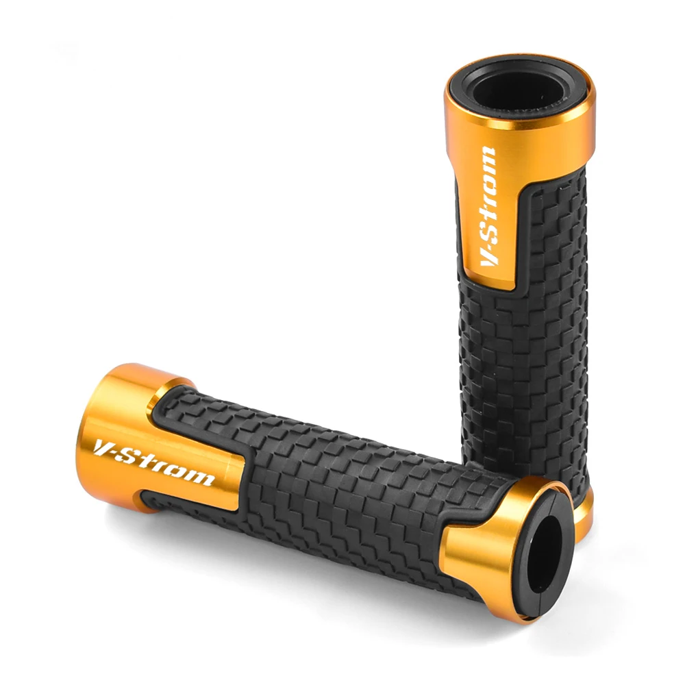 لسوزوكي V-STROM فستروم DL 250 650 1000 1050 XT 800 DE 800DE 7/8 "22 مللي متر بار ينتهي دراجة نارية مقابض دراجة نارية المقود ينتهي