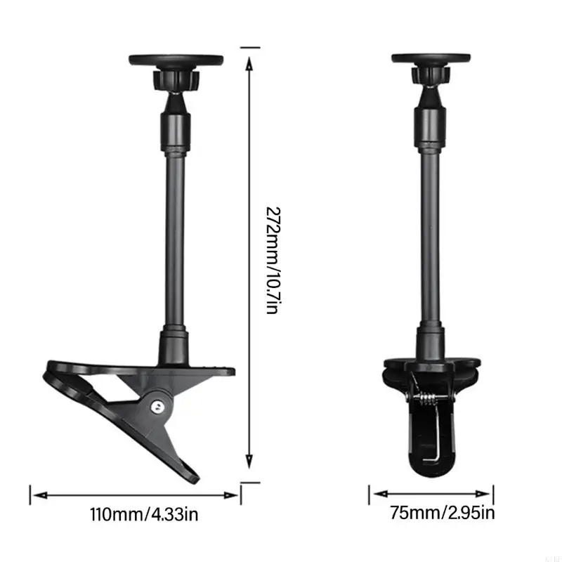 유연한 360도 회전 마그네틱 폰 마운트 다양한 스마트 폰 모델에 대한 지원 홈 오피스 사용 K1KF보기 향상