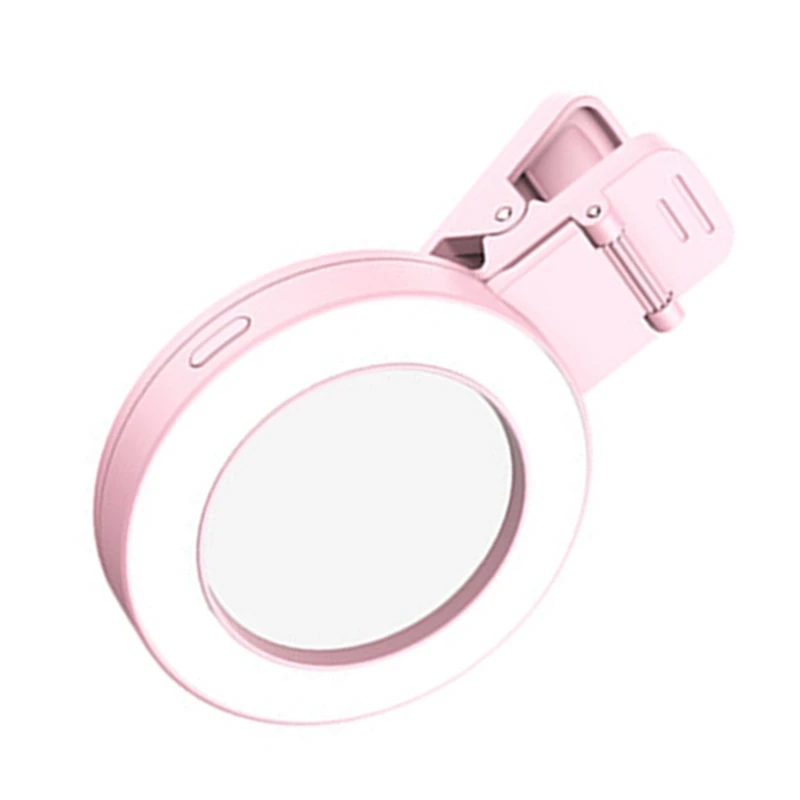 Dropship LED Selfie Rings Light Portable LED Rings Light Clip On Selfie LED Light Gift