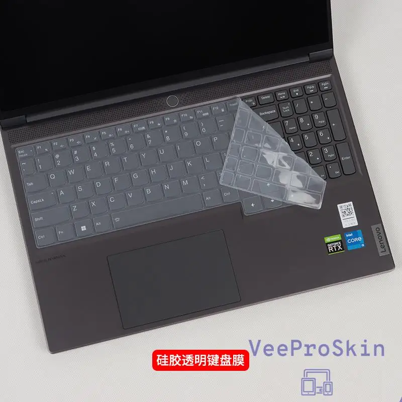 Silikonowa osłona klawiatury do laptopa Lenovo Legion 5 Pro 16 Gen 7 Gen 6 2022 16IAH7H 16ach6h 16arh7h 16ach6 16ith6h 16arh7