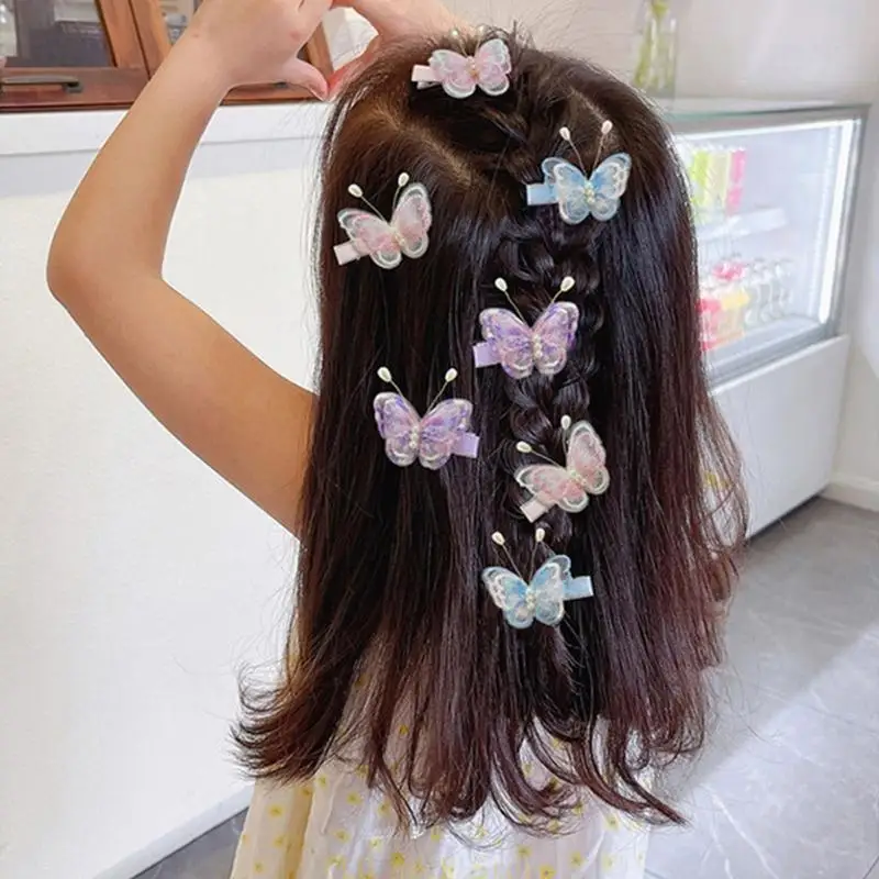 

16FE 2PCS Student Side Clip Chinese Costume Photo Props Popular Hairclip Hair Decors